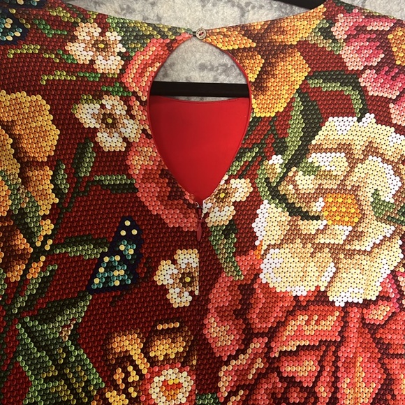 Farm Rio Jessa Maxi Dress Size Large - Picture 7 of 8